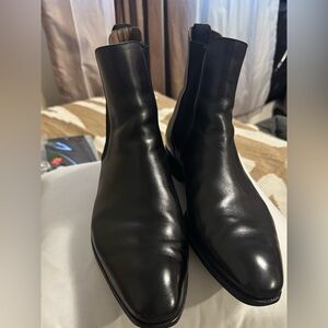 Carmina!! Elegant Black Leather Ankle Boots